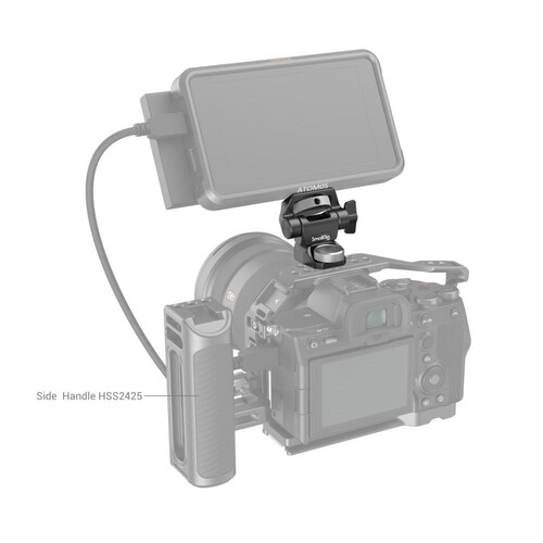 SmallRig 2903B ARRI Tarzı Vidalı Montajlı Döner ve Eğimli Ayarlanabilir Monitör Montajı