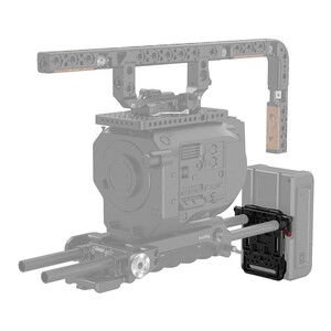 SmallRig 3016 V Montajlı Akü Plakası Çift 15mm Çubuk Kelepçesi - Thumbnail