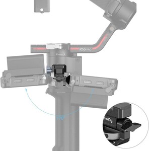 SmallRig 3026 DJI RS 2 / RSC 2 / RS 3 / RS 3 Pro / RS 3 Mini / RS 4 / RS 4 Pro için Monitör Montaj Desteği - Thumbnail