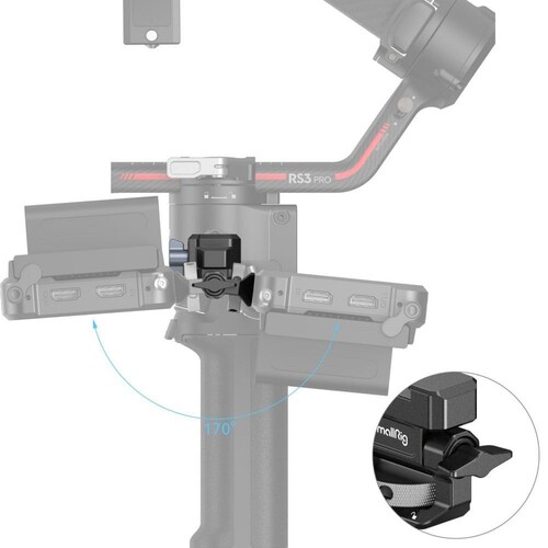 SmallRig 3026 DJI RS 2 / RSC 2 / RS 3 / RS 3 Pro / RS 3 Mini / RS 4 / RS 4 Pro için Monitör Montaj Desteği
