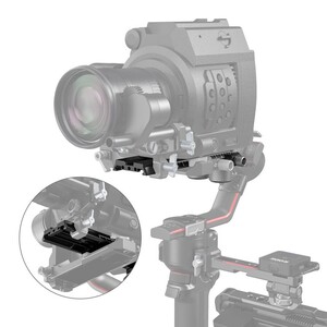 SmallRig 3031B Genişletilmiş Hızlı Çıkarma Plakası (DJI RS 2 / Ronin-S / RS 3 / RS 3 Pro) - Thumbnail