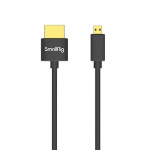 SMALLRİG - SmallRig 3043B Ultra Slim 4K HDMI Kablosu (D - A Micro) 55cm