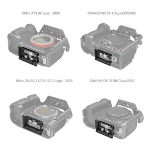 SmallRig 3154 Arca Tipi Hızlı Çıkarma Plakası, DJI RS 2 / RSC 2 / RS 3 / RS 3 Pro / RS 4 / RS 4 Pro / RS 4 Mini / RS 5 için - Thumbnail