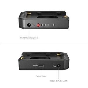 SmallRig 3168B NP-F Pil Adaptörü Montaj Plakası - Thumbnail