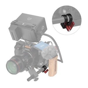 SmallRig 3276 BMPCC 6K Pro için 12mm/15mm Çubuk Kelepçesi - Thumbnail