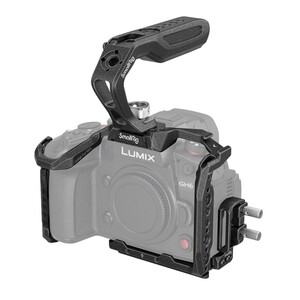 SmallRig - SmallRig 3441 Panasonic LUMIX GH6 için “Black Mamba” Serisi Kamera Kafes Kiti