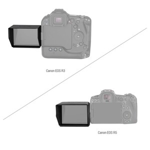 SmallRig 3673 Canon EOS R3/ EOS R5&R5 C Kamera için Güneşlik - Thumbnail