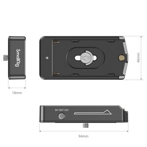 SmallRig 3777 Pil Plakası - Thumbnail