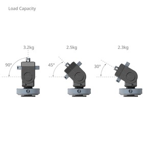 SmallRig 3809B Monitör Desteği Metak Ayak Montajı - Thumbnail