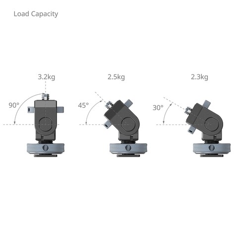 SmallRig 3809B Monitör Desteği Metak Ayak Montajı