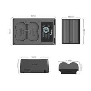 SMALLRİG - SmallRig 3822 NP-W235 Batarya ve Şarj Cihazı Kiti (1)