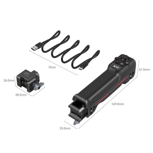 SmallRig 3949 DJI RS Serisi için Kablosuz Kontrol El Tutamağı
