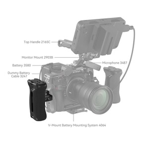 SmallRig 4015 Kafes Yan Kolu 1/4 Vidalı - Thumbnail