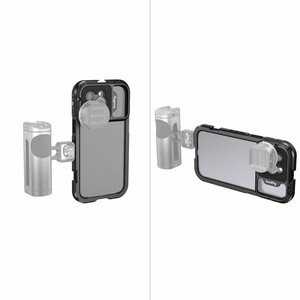 SmallRig 4077 iPhone 14 Pro Max için Mobil Video Kafesi - Thumbnail