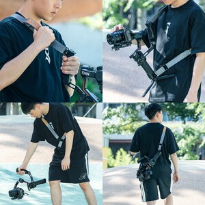 SmallRig 4118 DJI RS 4 / RS 4 Pro / RS 3 / RS 3 Pro / RS 2 için Ağırlık Azaltıcı Omuz Askısı - Thumbnail