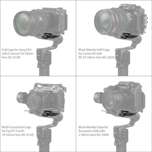 SmallRig 4195 DJI RS 3 Mini için Arca-Swiss Montaj Plakası - Thumbnail