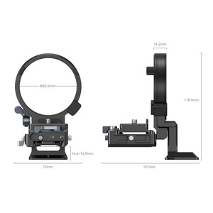 SmallRig 4244 Sony A1 / A7 / A 9 / FX Serisi İçin Döndürülebilir Yataydan Dikeye Montaj Plakası Kiti - Thumbnail