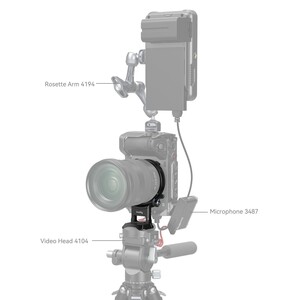 SmallRig 4244 Sony A1 / A7 / A 9 / FX Serisi İçin Döndürülebilir Yataydan Dikeye Montaj Plakası Kiti - Thumbnail