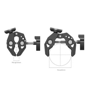SmallRig - SmallRig 4249 ARRI Rozet Montajlı Süper Kelepçe (1)