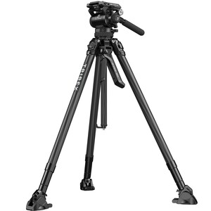 SmallRig - SmallRig 4259 X Potato JET TRIBEX Hidrolik Karbon Fiber Tripod Seti