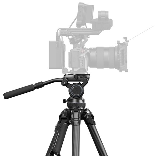 SmallRig 4259 X Potato JET TRIBEX Hidrolik Karbon Fiber Tripod Seti