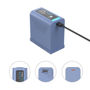 SmallRig 4267 NP-F970 USB-C Şarj Edilebilir Kamera Pili - Thumbnail