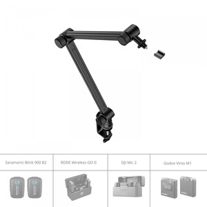 SmallRig 4303 Mikrofon Boom Kolu Masa Üstü Montajı - Thumbnail