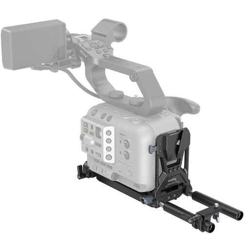 SmallRig 4323 Sony FX6 Canon C70 Sinema Kameraları için V-Mount Pil Montaj Plakası Kiti