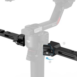 SmallRig 4327 DJI RS Serisi için Odak Kontrolü Çift Tutamağı - Thumbnail