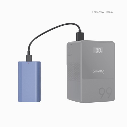 SmallRig 4331 NP-F550 USB-C Şarj Edilebilir Kamera Pili