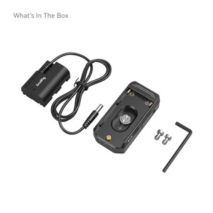 SmallRig 4340 NP-F Pil Montaj Plakası Kiti LP-E6NH Sahte Pil Güç Kablosu İle - Thumbnail