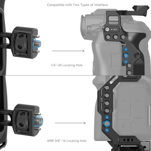SmallRig 4346 Arri Vidalı Yan Sap