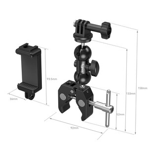 SmallRig 4373 Süper Kelepçe ve Bilyalı Başlı Sihirli Kol - Thumbnail