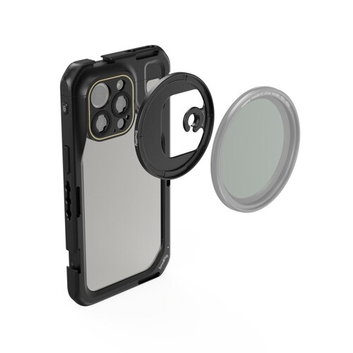 SmallRig 4391B iPhone 15 Pro Max için Mobil Video Kafesi