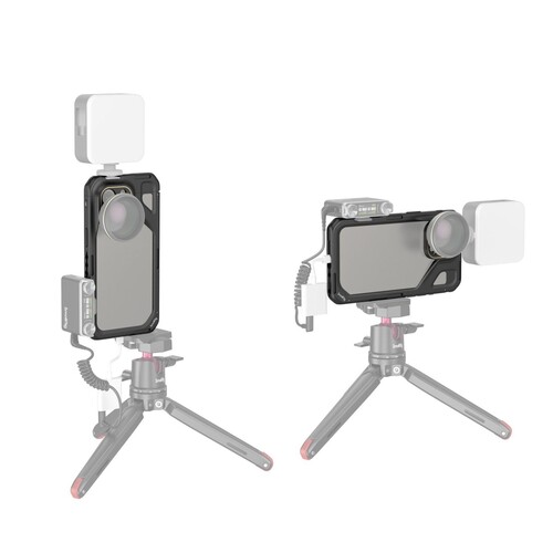SmallRig 4391B iPhone 15 Pro Max için Mobil Video Kafesi