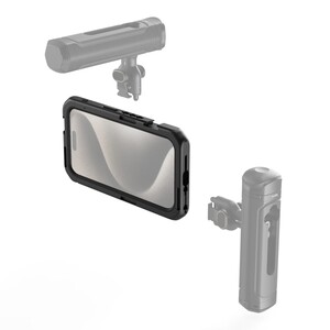 SmallRig 4396B iPhone 15 Pro için Mobil Video Kafesi - Thumbnail
