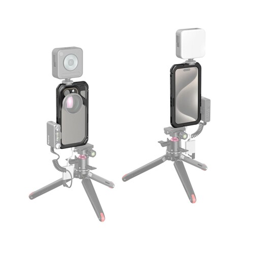 SmallRig 4396B iPhone 15 Pro için Mobil Video Kafesi