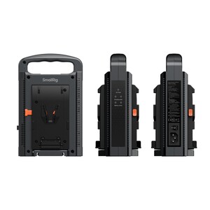 SMALLRİG - SmallRig 4450 Çift Kanallı V Montajlı Pil Şarj Cihazı (1)