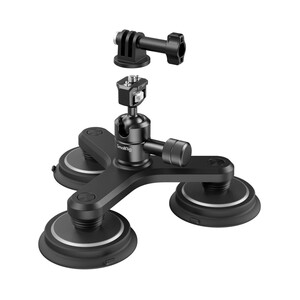 SMALLRİG - SmallRig 4468 Üçlü Manyetik Vakumlu Montaj Destek Seti Aksiyon Kameraları için