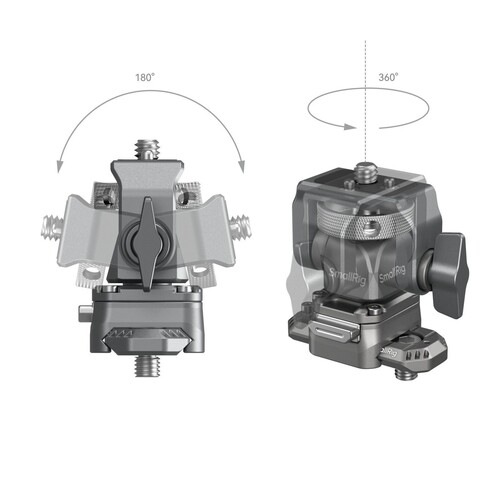 SmallRig 4487 HawkLock H21 NATO Kelepçeli Hızlı Çıkarma Monitör Desteği