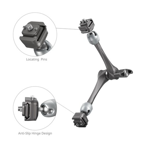 SmallRig 4489 HawkLock H21 Hızlı Çıkarma Rozet Sihirli Kol (11'')