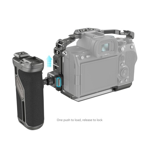 SmallRig 4539 HawkLock Hızlı Çıkarma Gelişmiş Kafes Kiti Sony Alpha 7R V / Alpha 7 IV / Alpha 7S III için