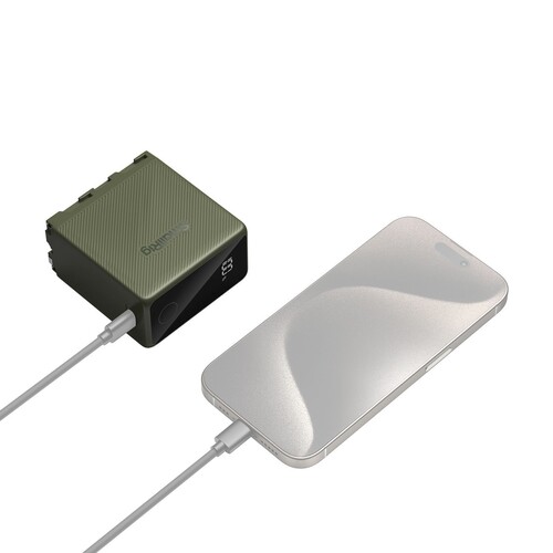 SmallRig 4577 NP-F970 USB-C Şarj Edilebilir Kamera Pili (Yeşil)