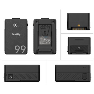 SmallRig 4608 VB99 SE Mini V Mount Pil - Thumbnail