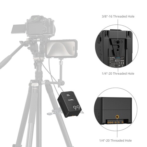 SmallRig 4608 VB99 SE Mini V Mount Pil