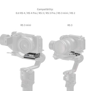 SmallRig 4639 DJI Sabitleyiciler için HawkLock H38 Arca-Swiss Hızlı Çıkarma Plakası - Thumbnail