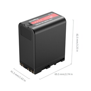 SmallRig 4670 BP-U60 Video Kamera Pili - Thumbnail