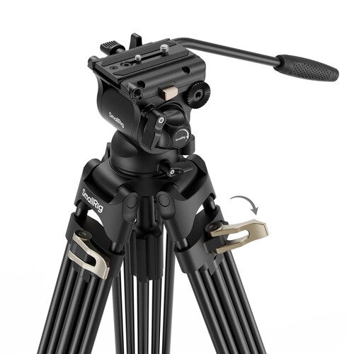 SmallRig 4686 AD-01S Profesyonel Video Tripod Kiti