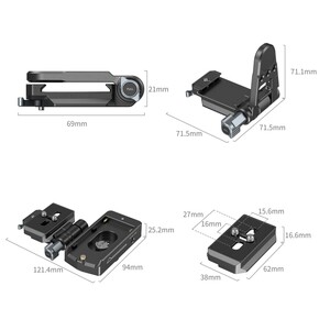 SmallRig - SmallRig 4696 NP-F Pil Adaptörü Montaj Plakası Kiti Aynasız Kameralar için (1)