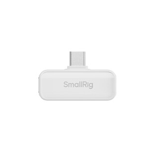 SmallRig 4706 S60 Kablosuz Mikrofon (Beyaz / USB-C Versiyonu) - Thumbnail